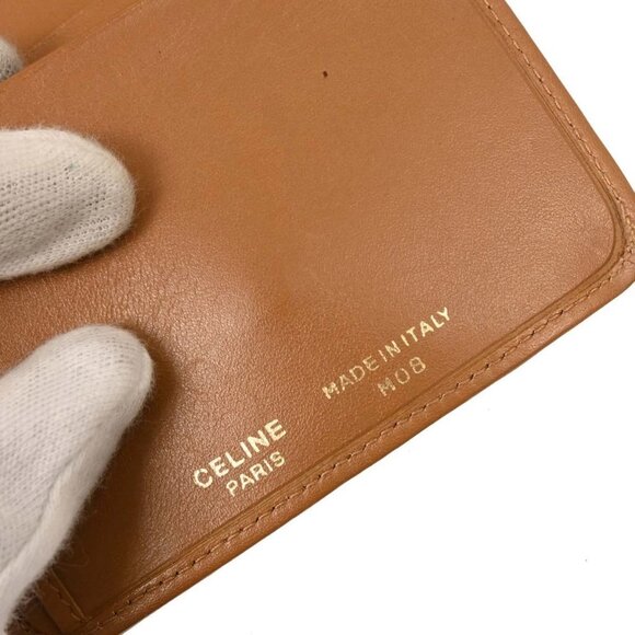 Celine Brown PVC Macadam Wallet - Picture 8 of 8